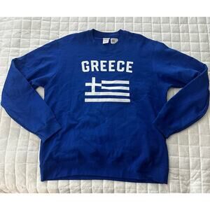 Blue Greece Flag Sweatshirt